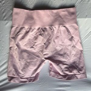 Elegant Light Pink Women's Bike Shorts